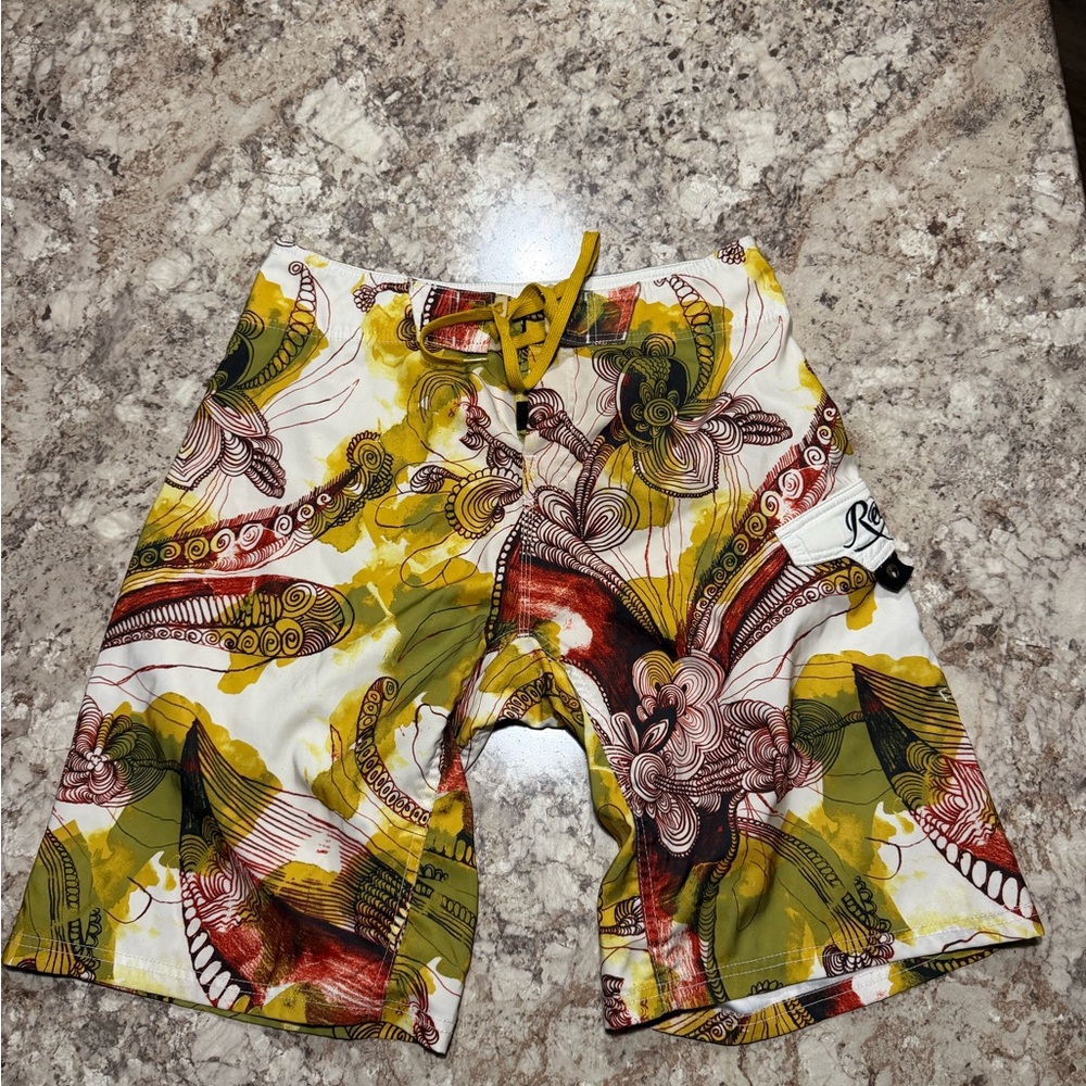 Reef White Board Shorts